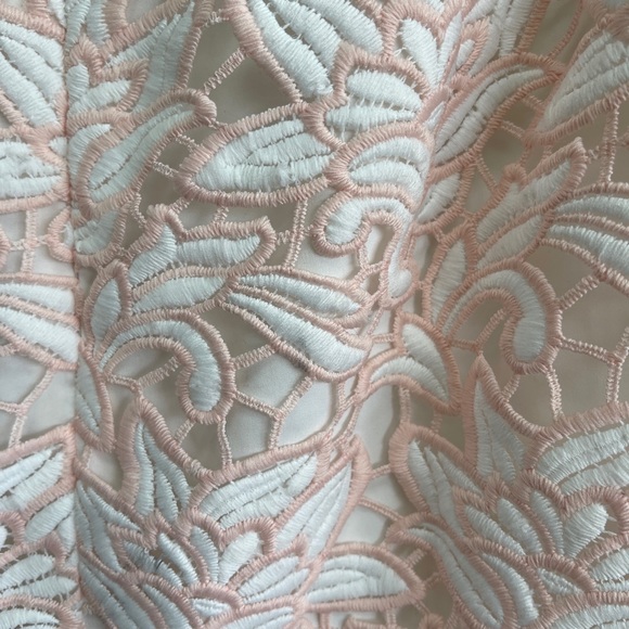 Club Monaco Riggins Lace Overlay Ruffles Skirt - Picture 8 of 9